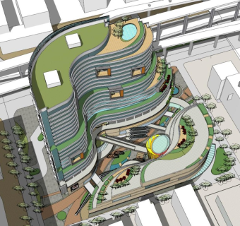 商业综合体 高层办公 商业